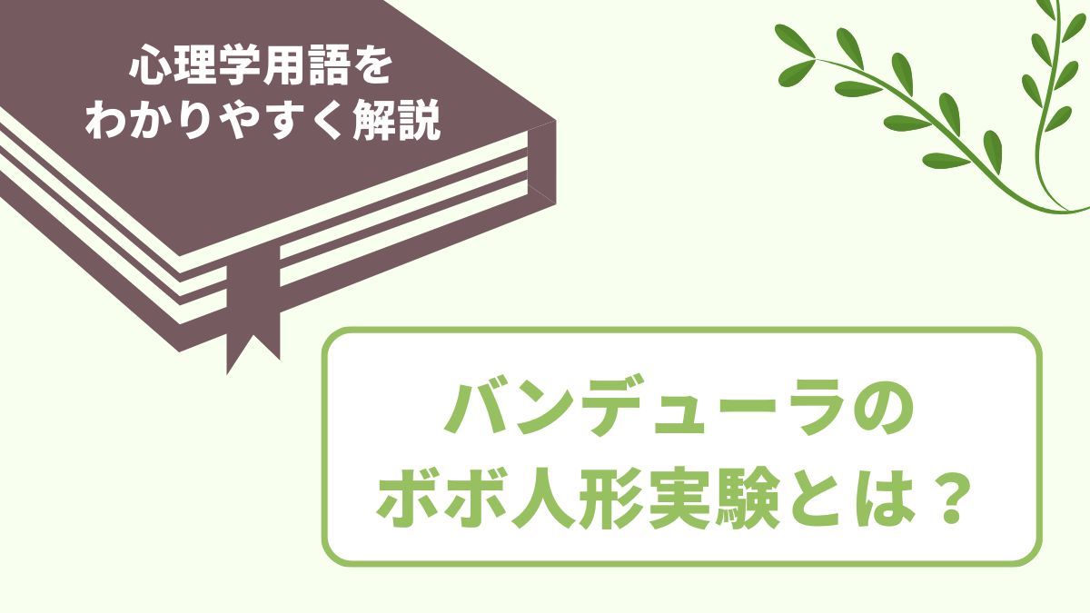 ボボ人形実験とは